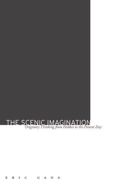Cover of The Scenic Imagination by Eric Gans