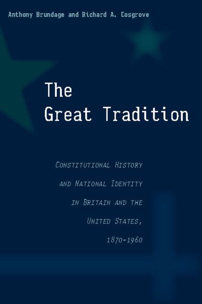 Cover of The Great Tradition by Anthony Brundage and Richard A. Cosgrove