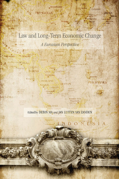 Cover of Law and Long-Term Economic Change by Edited by Debin Ma and Jan Luiten van Zanden