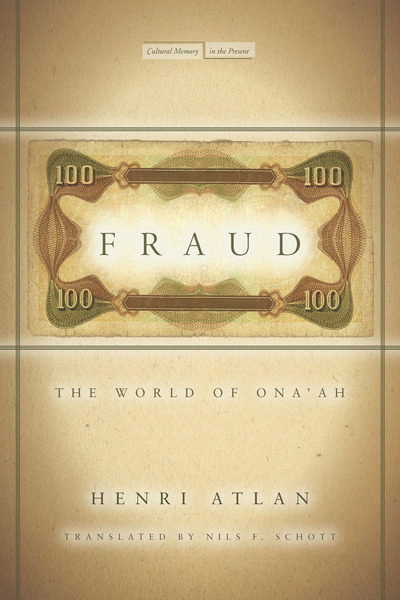 Cover of Fraud by Henri Atlan, Translated by Nils F. Schott