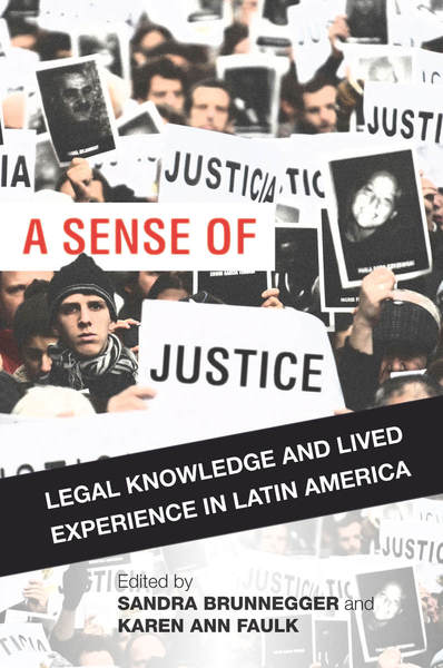 Cover of A Sense of Justice by Edited by Sandra Brunnegger and Karen Ann Faulk