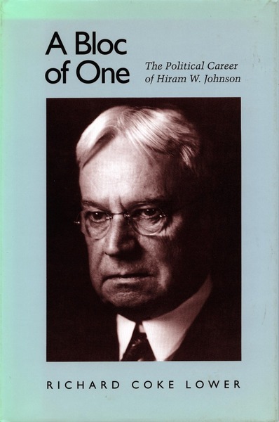 Cover of A Bloc of One by Richard Coke Lower