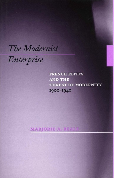 Cover of The Modernist Enterprise by Marjorie A. Beale