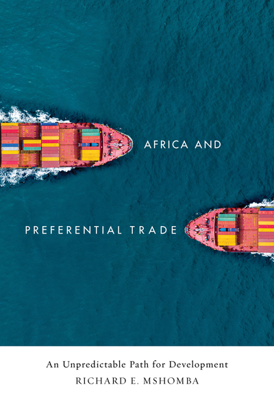Cover of Africa and Preferential Trade by Richard E. Mshomba