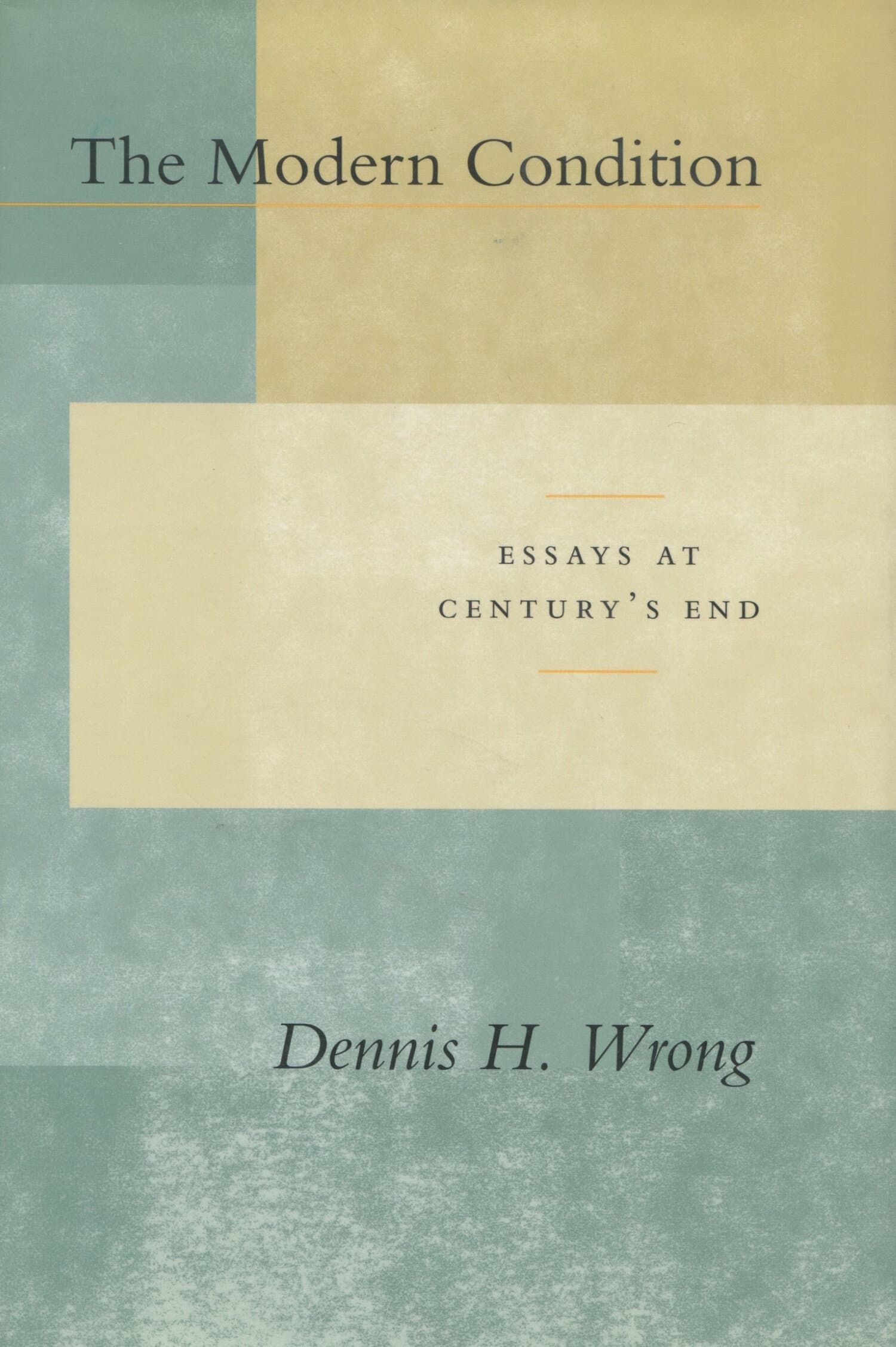 'The Modern Condition' Book Cover
