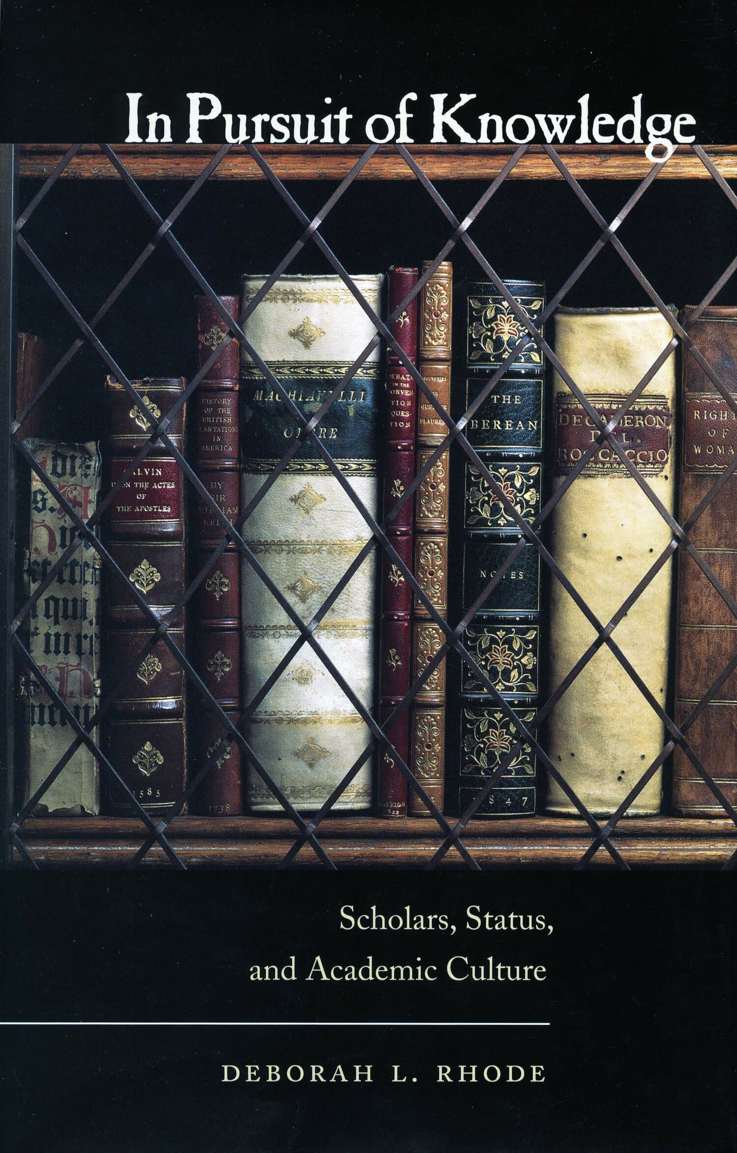 'In Pursuit of Knowledge' Book Cover