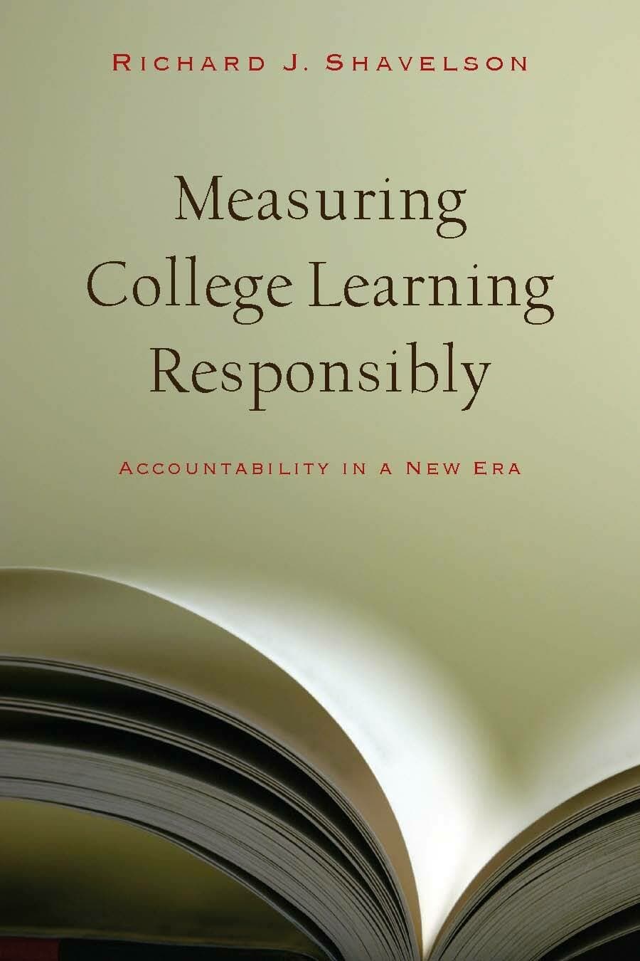 'Measuring College Learning Responsibly' Book Cover