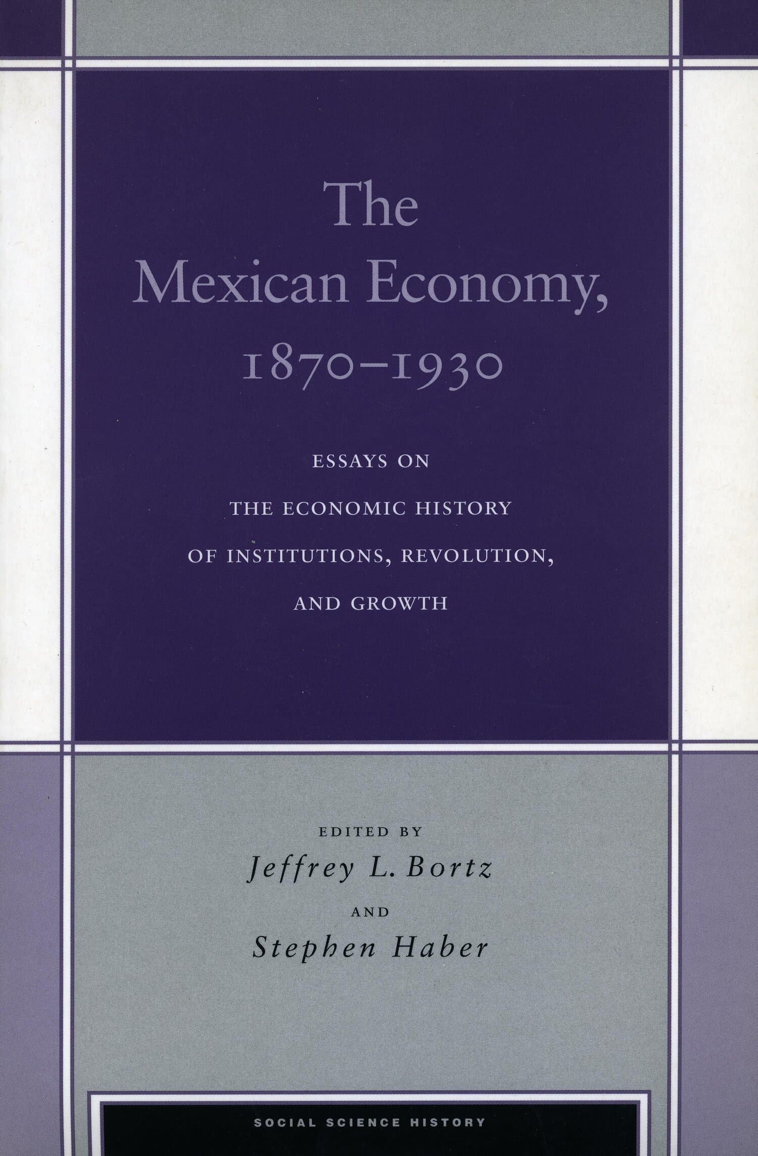 'The Mexican Economy, 1870-1930' Book Cover