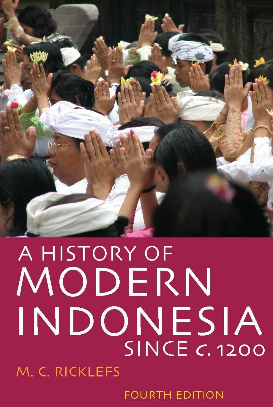 'A History of Modern Indonesia Since c. 1200' Book Cover