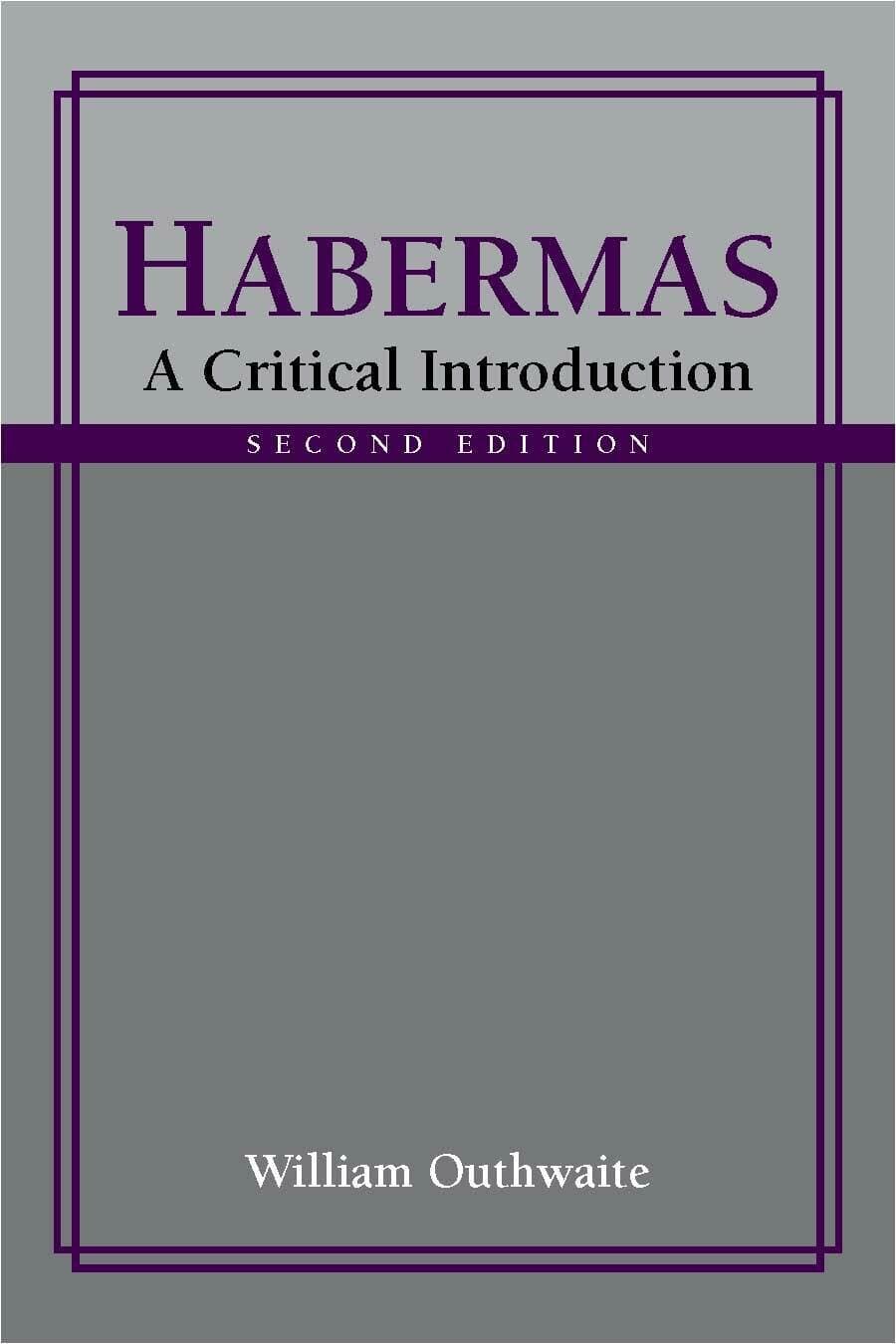 'Habermas' Book Cover
