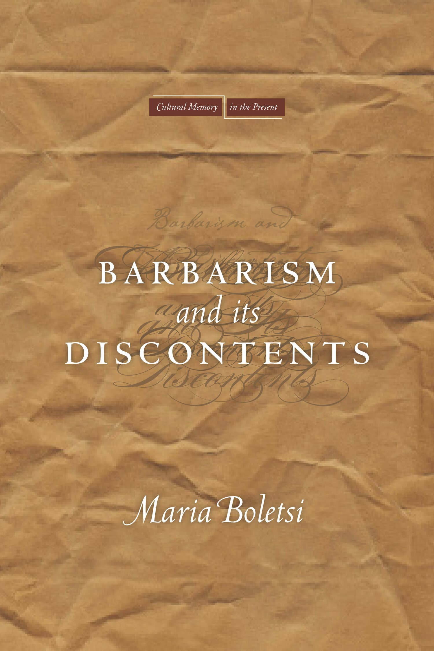 'Barbarism and Its Discontents' Book Cover