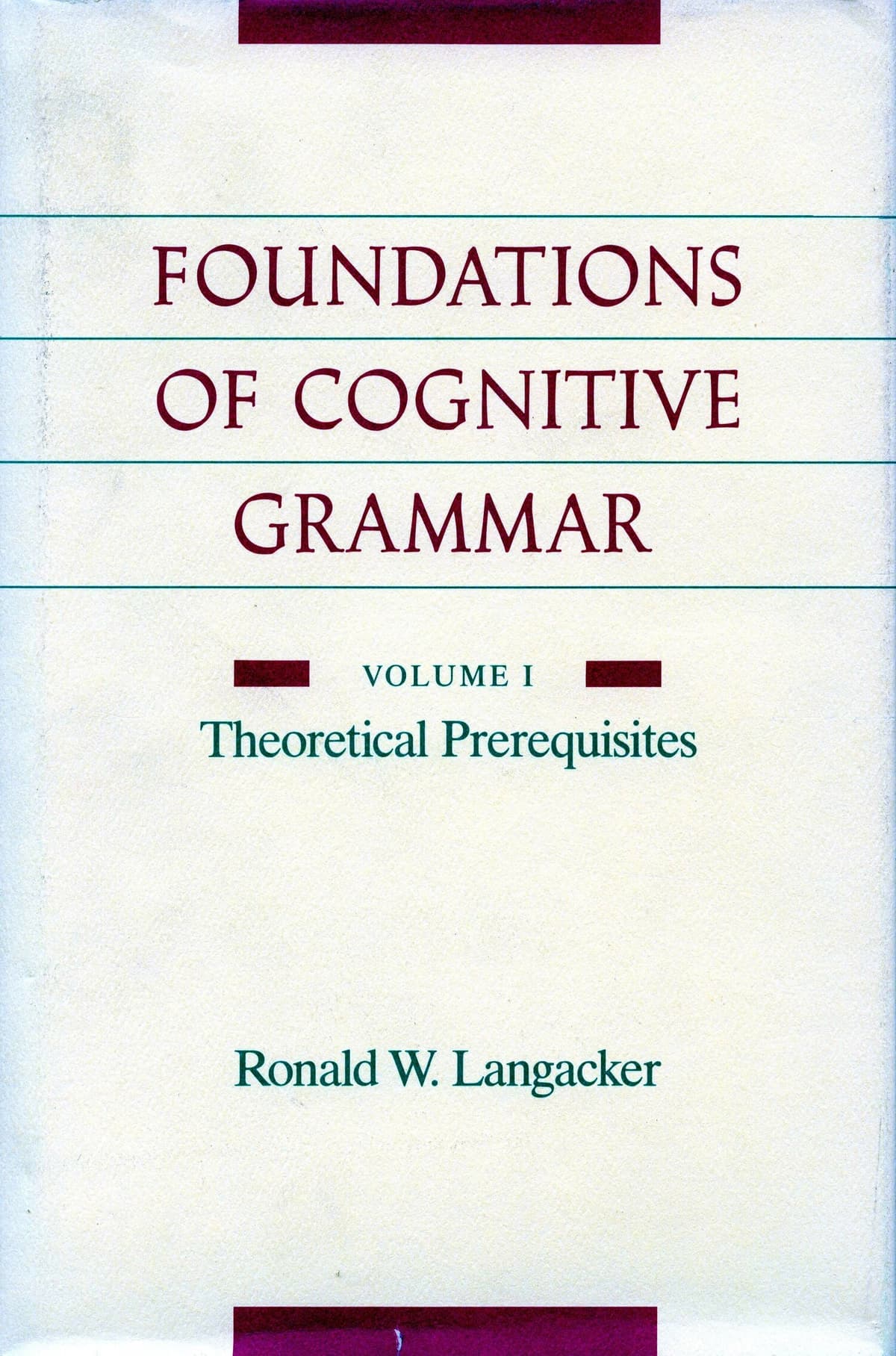 Foundations of cognitive grammar stanford university press