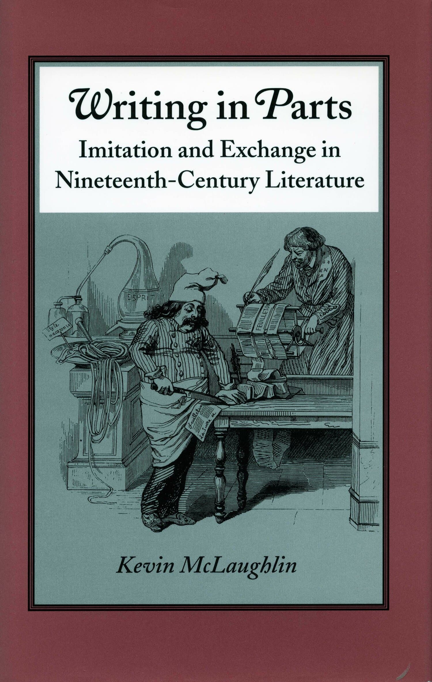 'Writing in Parts' Book Cover