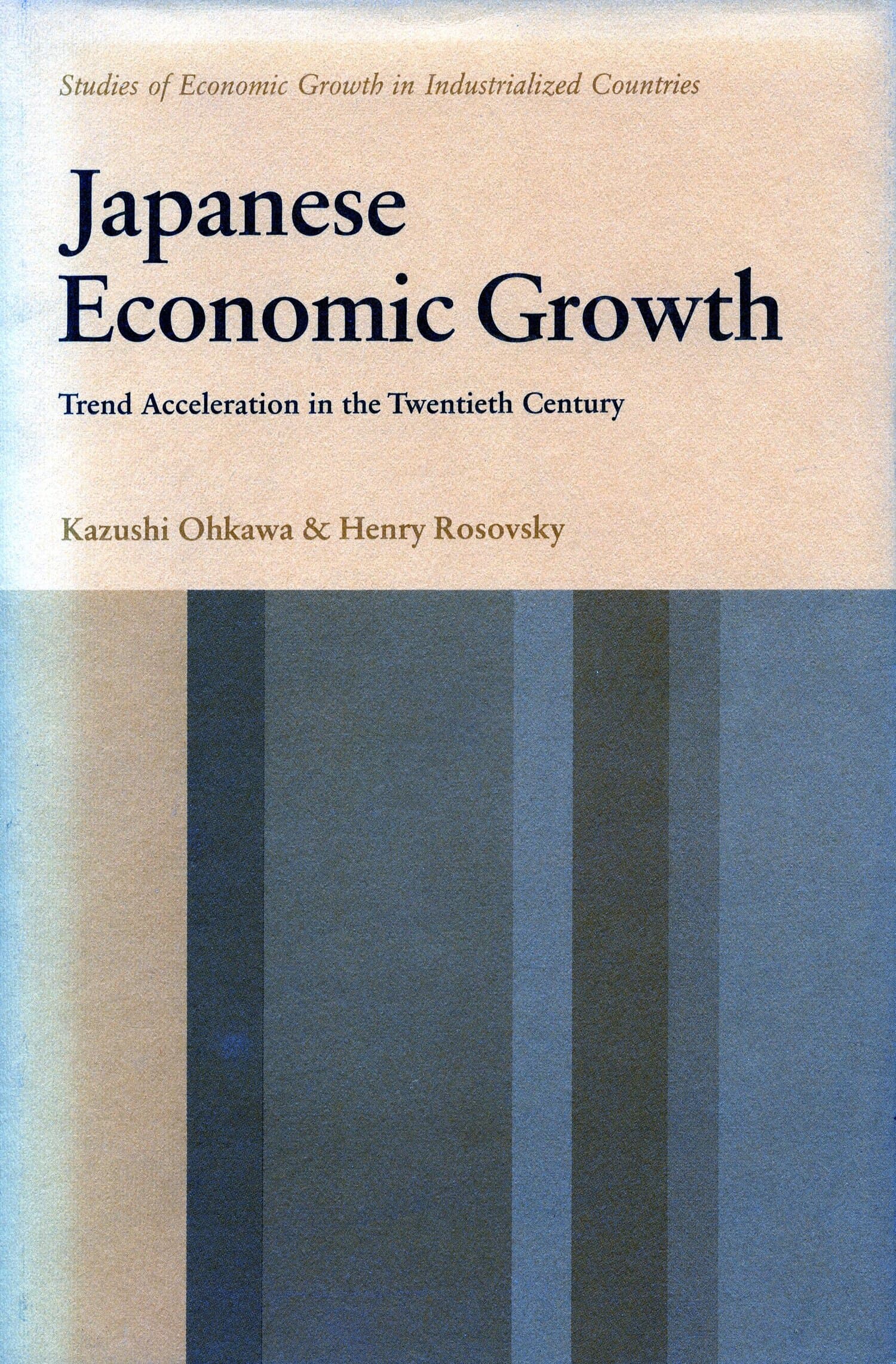 'Japanese Economic Growth' Book Cover