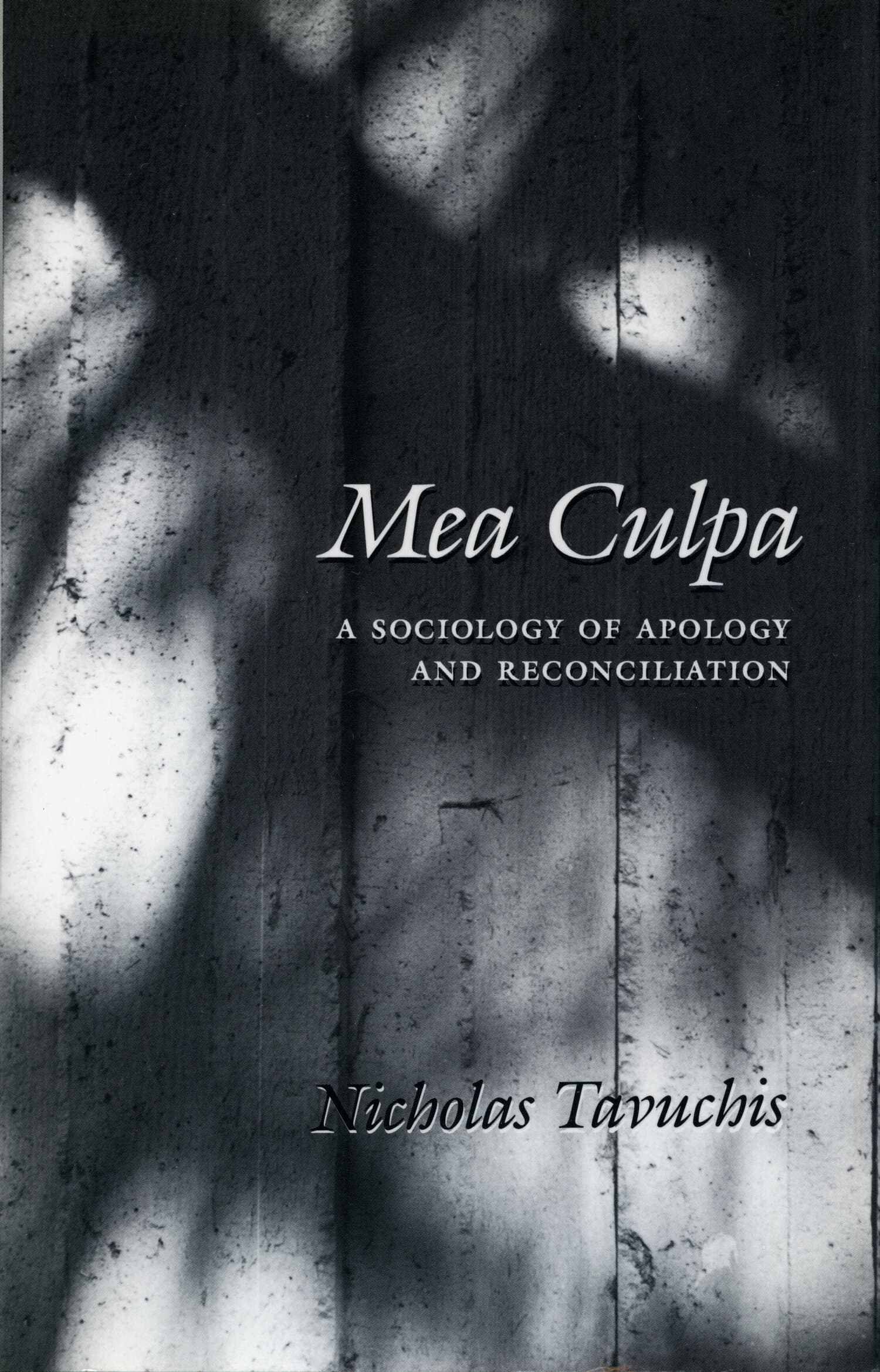 'Mea Culpa' Book Cover