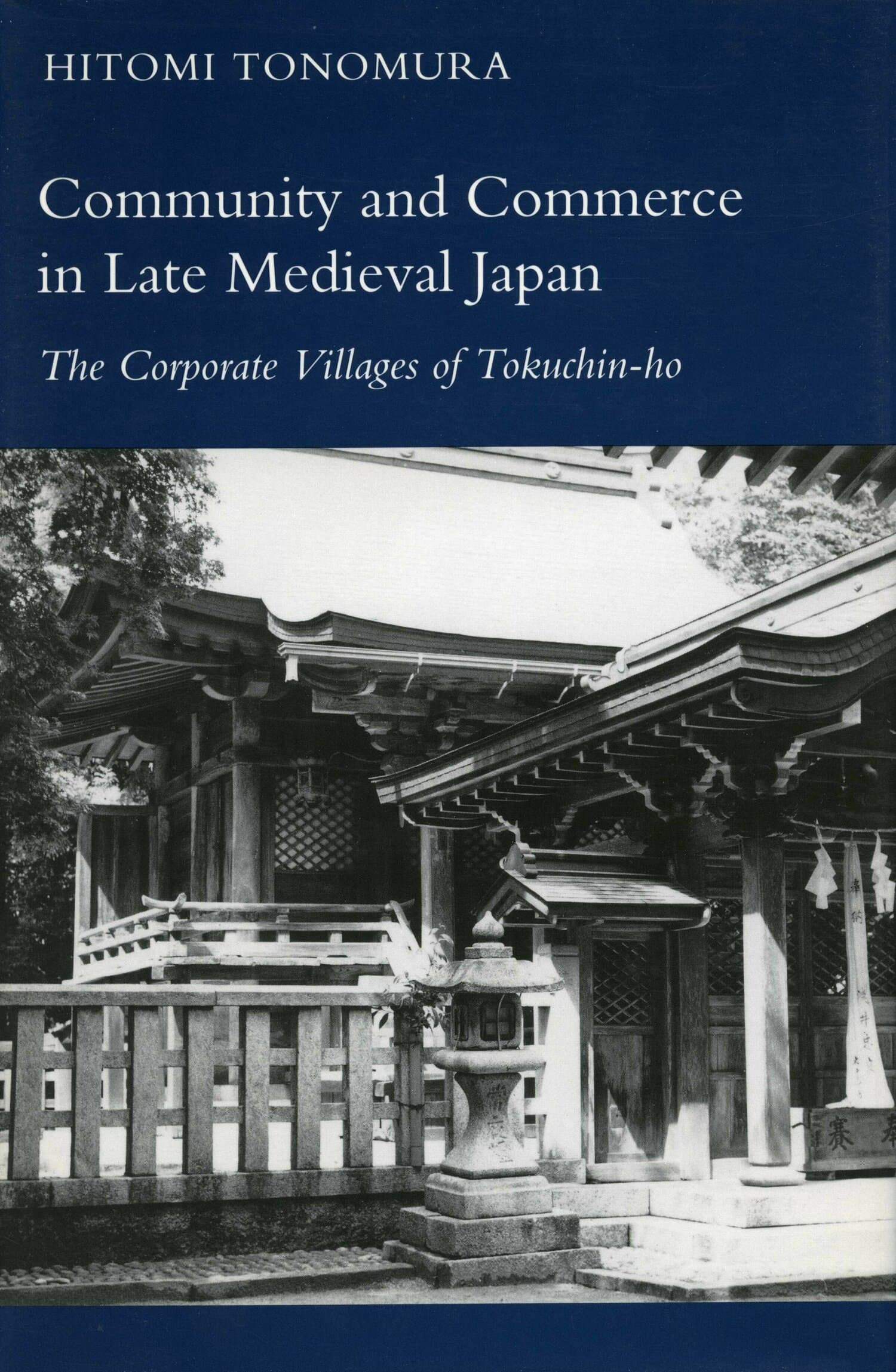 'Community and Commerce in Late Medieval Japan' Book Cover