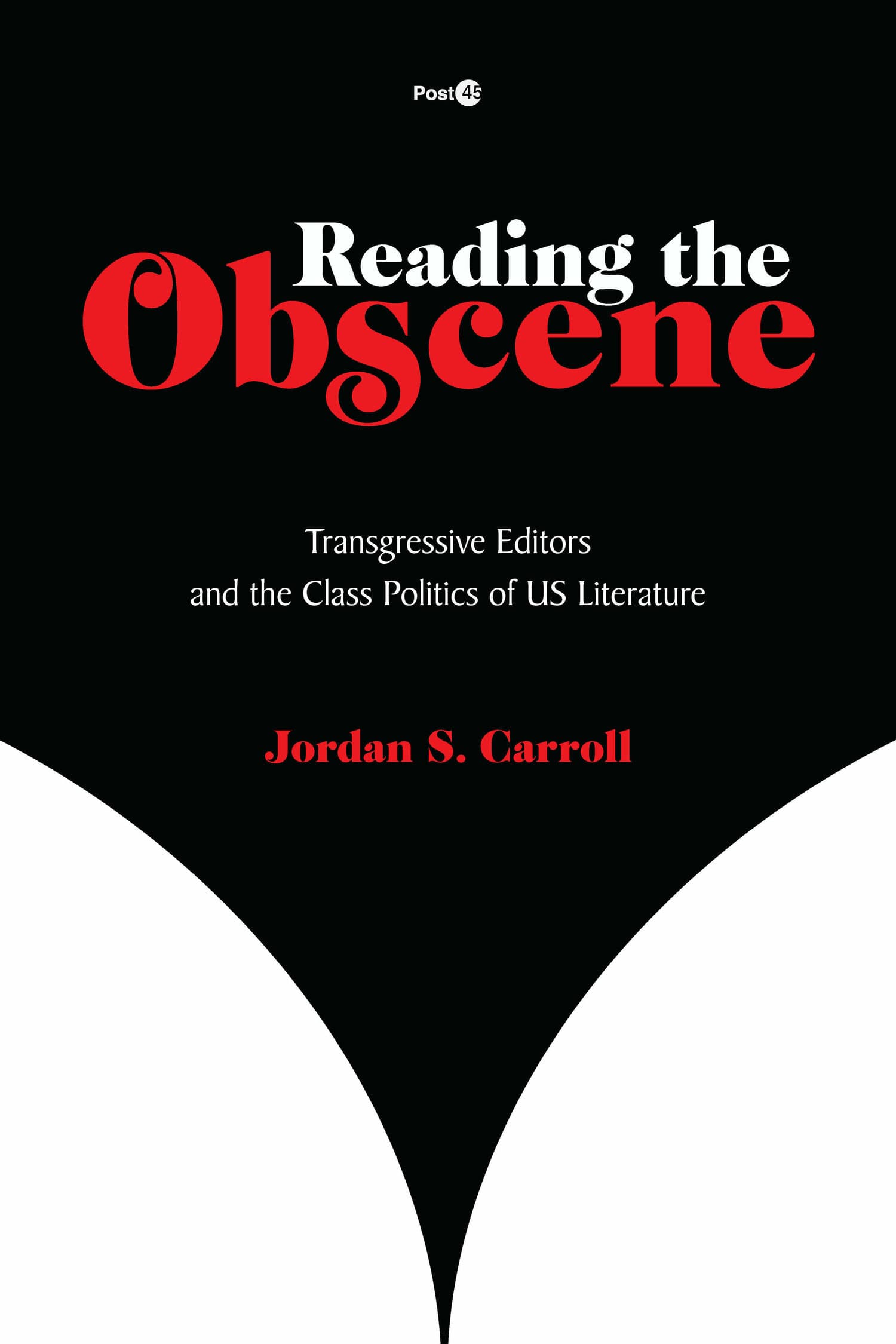 'Reading the Obscene' Book Cover