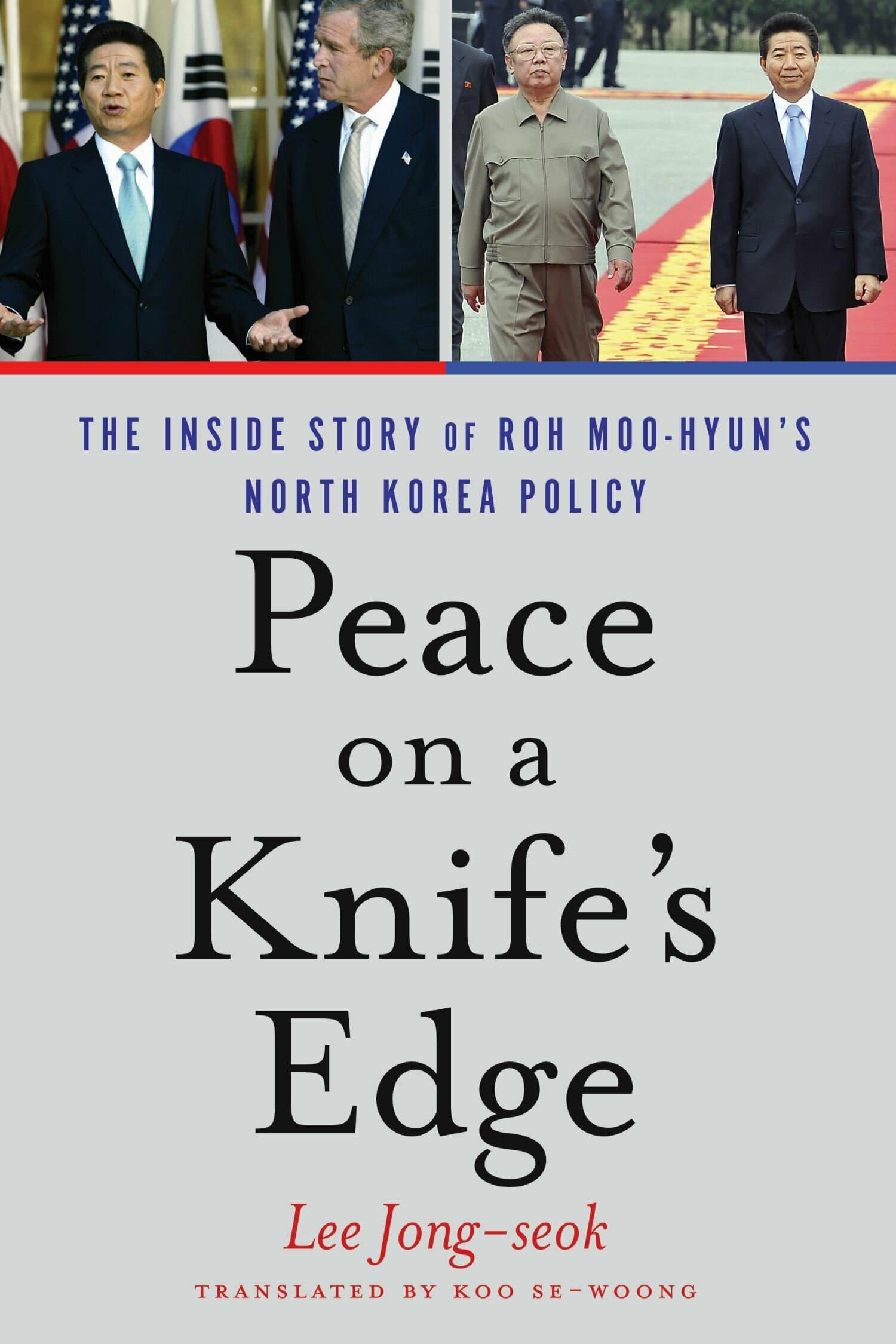 'Peace on a Knife's Edge' Book Cover