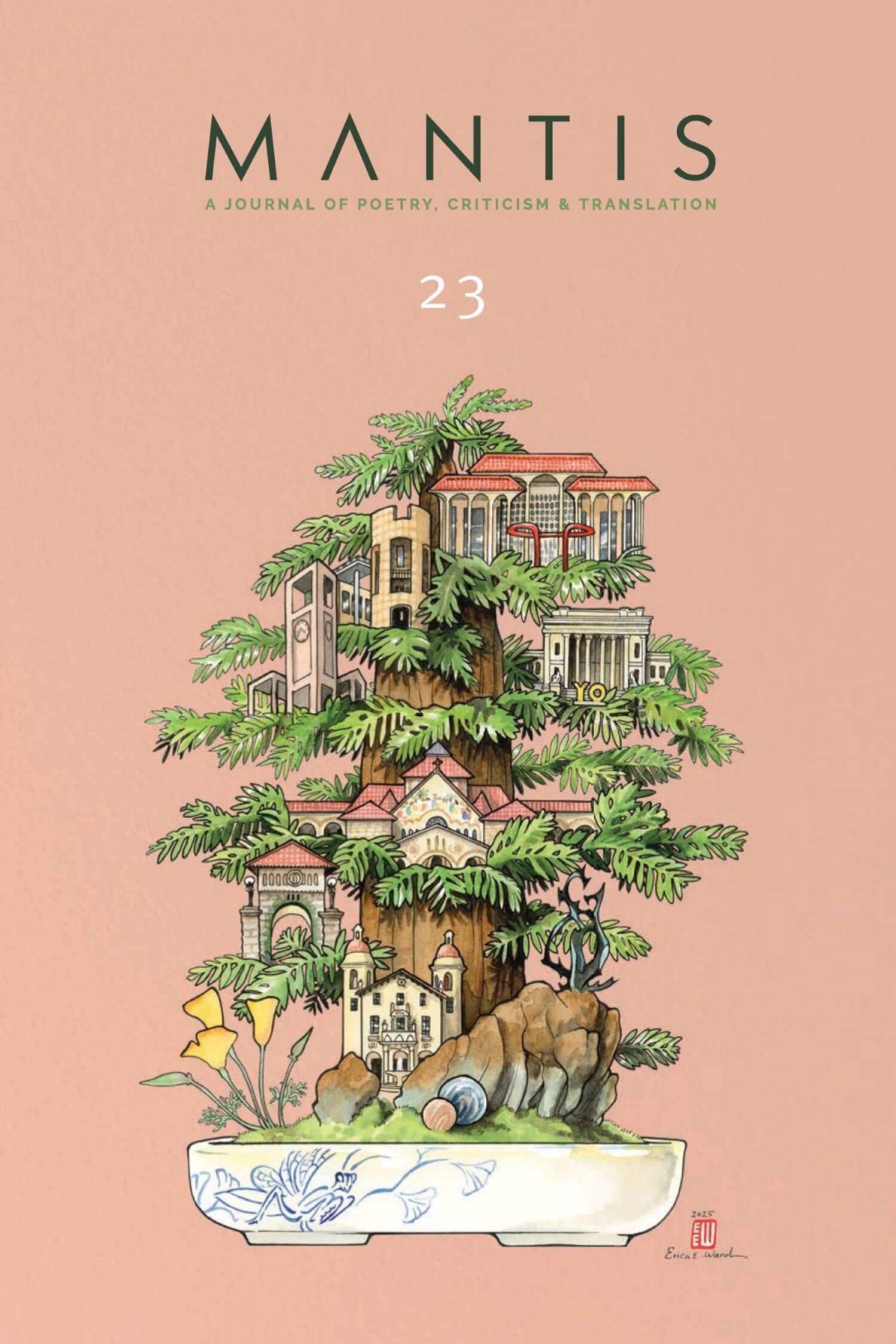 'Mantis: A Journal of Poetry, Criticism & Translation' Book Cover