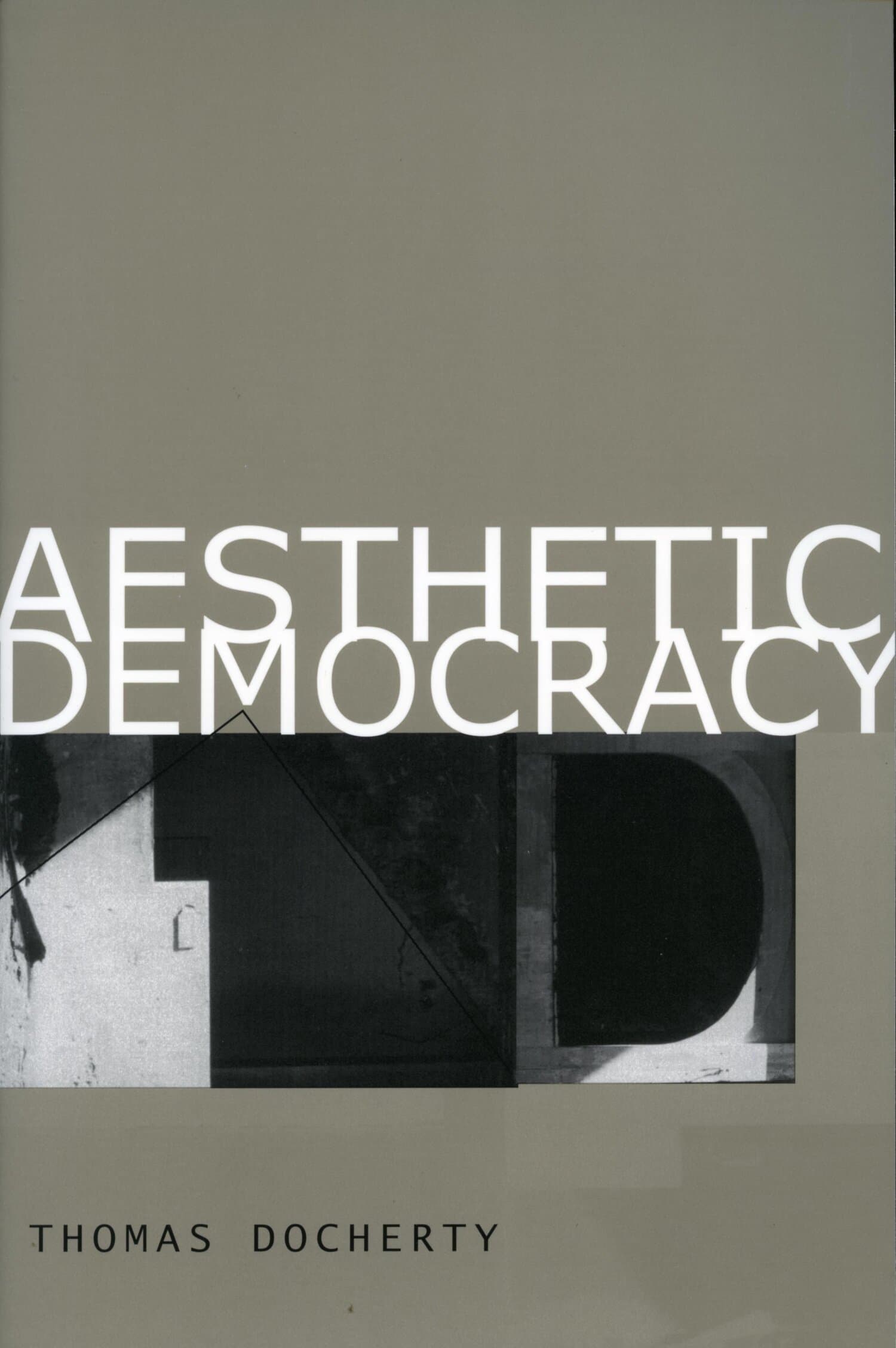 'Aesthetic Democracy' Book Cover