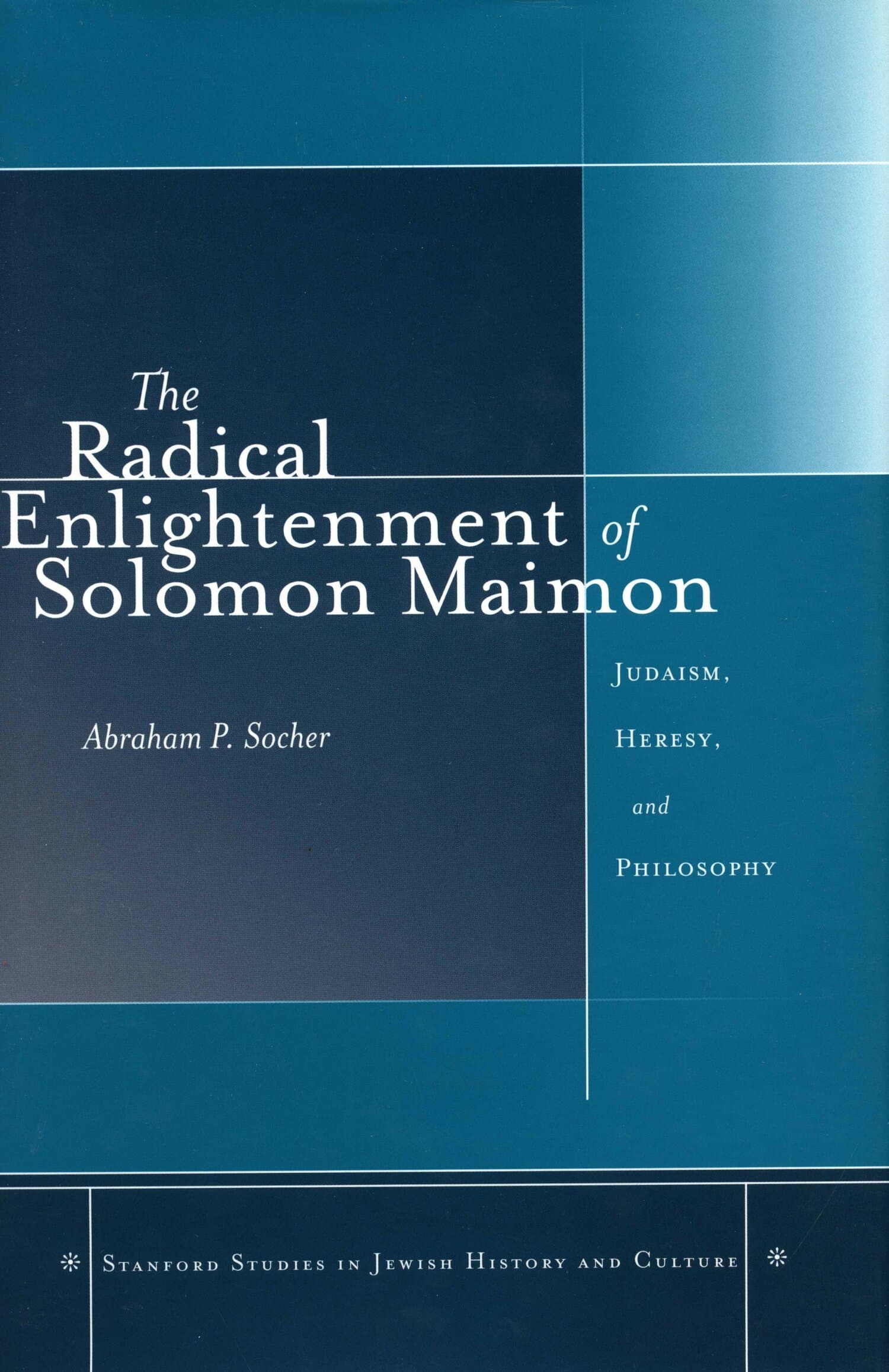 'The Radical Enlightenment of Solomon Maimon' Book Cover