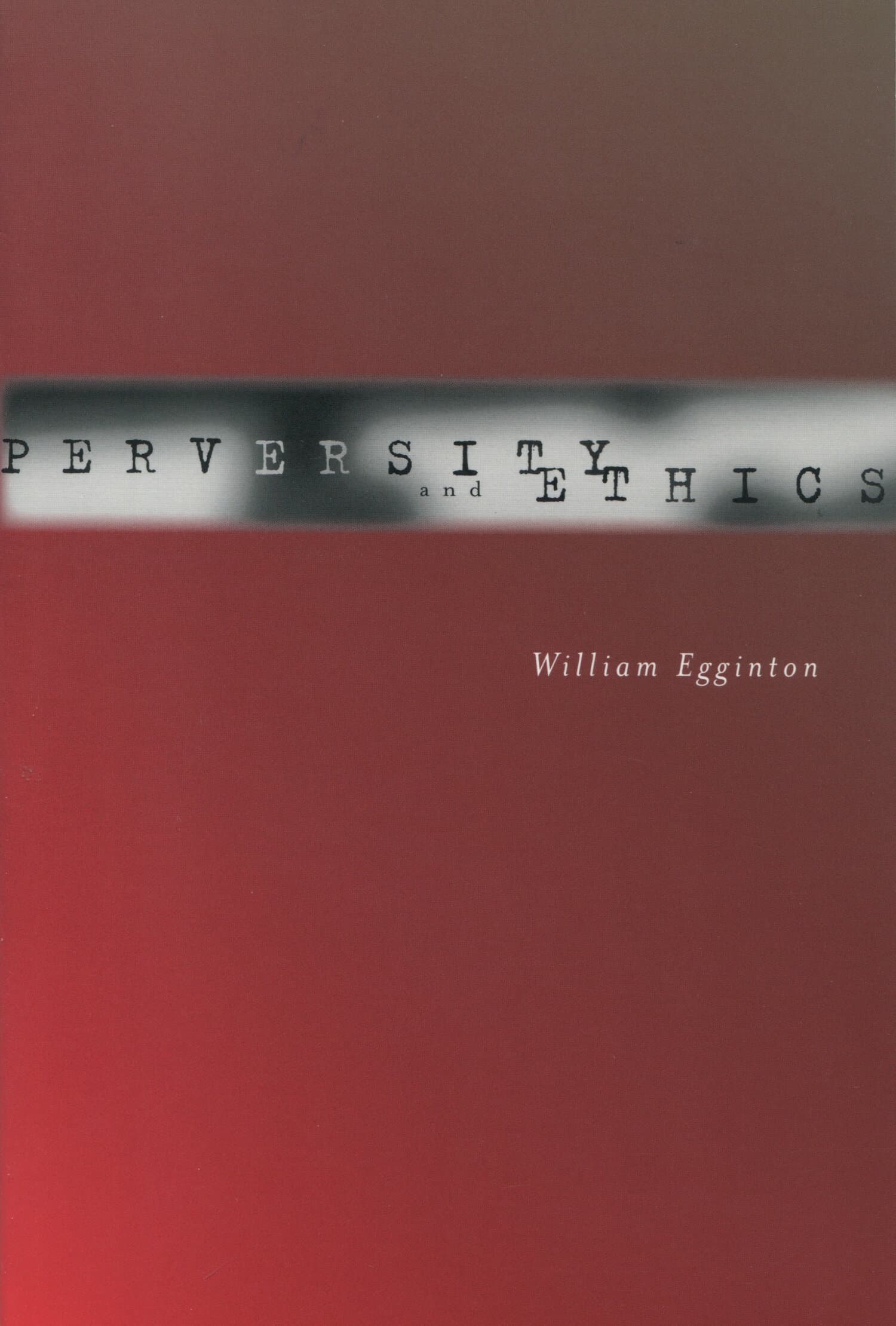 'Perversity and Ethics' Book Cover