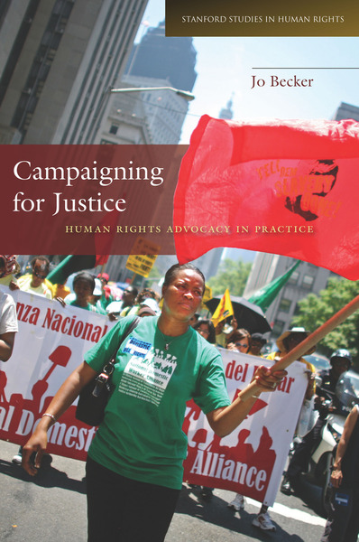 Cover of Campaigning for Justice by Jo Becker 