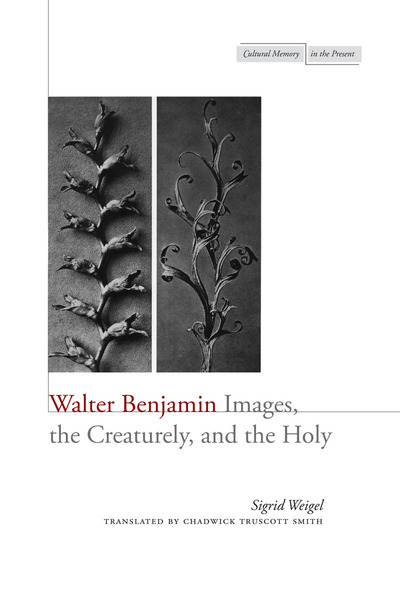Cover of Walter Benjamin by Sigrid Weigel Translated by Chadwick Truscott Smith 