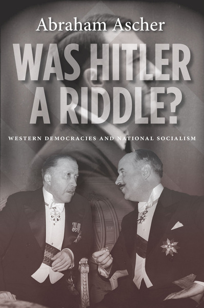 Cover of Was Hitler a Riddle? by Abraham Ascher