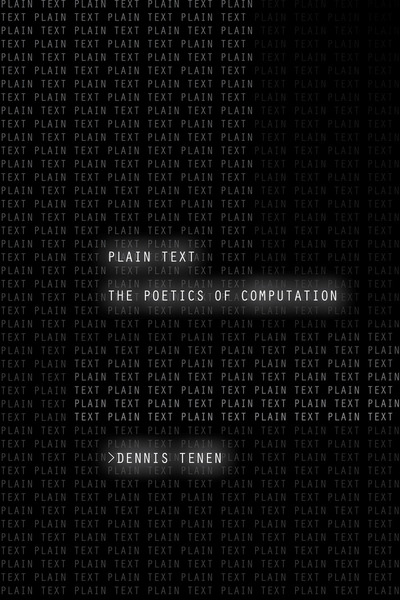 Cover of Plain Text by Dennis Tenen