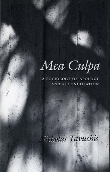 Cover of Mea Culpa by Nicholas Tavuchis