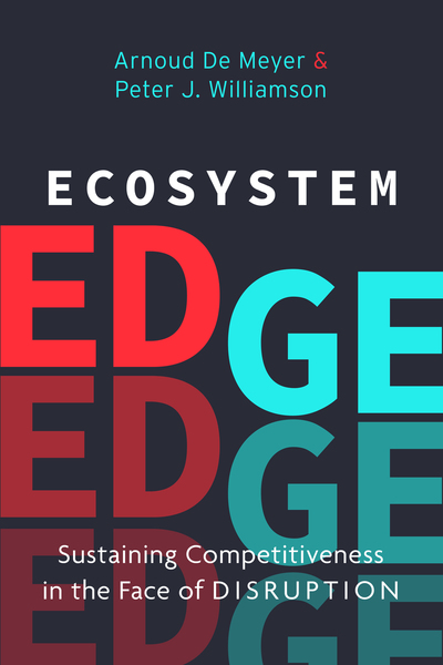 Cover of Ecosystem Edge by Arnoud De Meyer and Peter J. Williamson