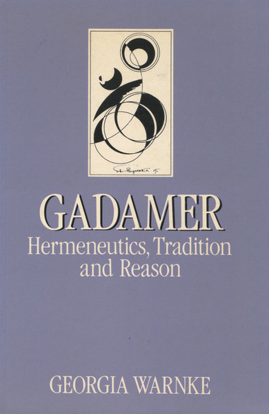 Cover of Gadamer by Georgia Warnke