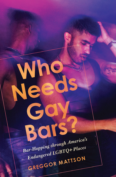 Cover of Who Needs Gay Bars? by Greggor Mattson