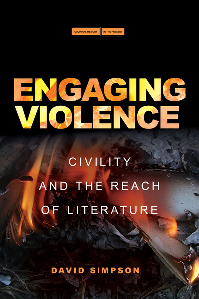 Cover of Engaging Violence by David Simpson
