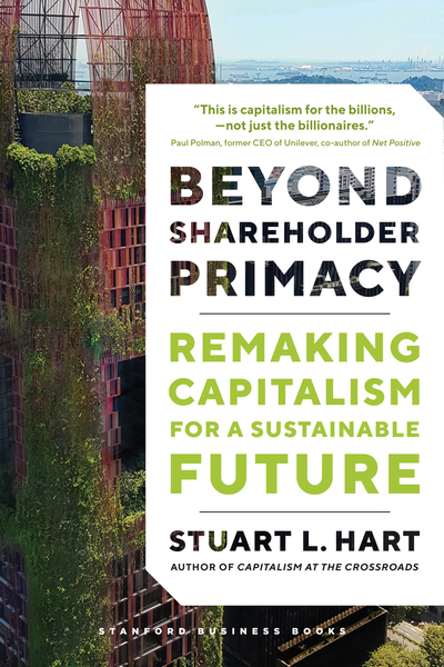 Cover of Beyond Shareholder Primacy by Stuart L. Hart