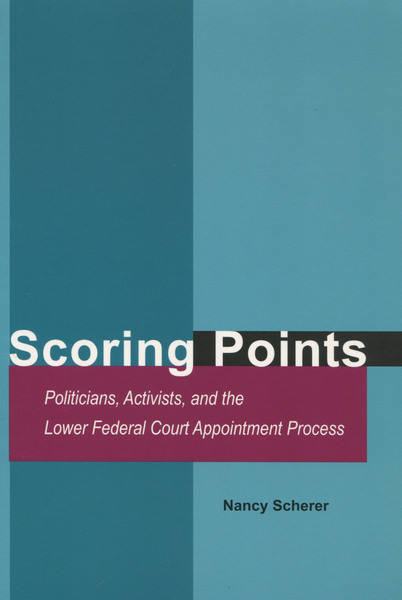 Cover of Scoring Points by Nancy Scherer