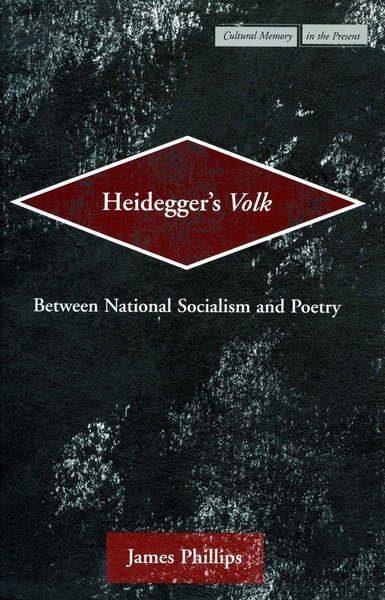 Cover of Heidegger’s <I>Volk</I> by James Phillips