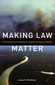 cover for Making Law Matter: Environmental Protection and Legal Institutions in Brazil | Lesley K. McAllister