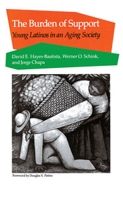 cover for The Burden of Support: Young Latinos in an Aging Society | David E. Hayes-Bautista, Werner O. Schink, and Jorge Chapa