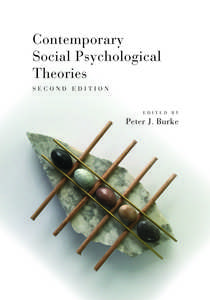 cover for Contemporary Social Psychological Theories: Second Edition | Edited by Peter J. Burke