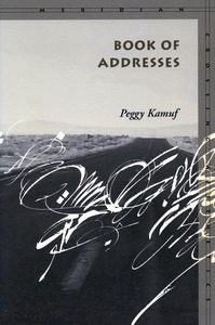 cover for Book of Addresses:  | Peggy Kamuf